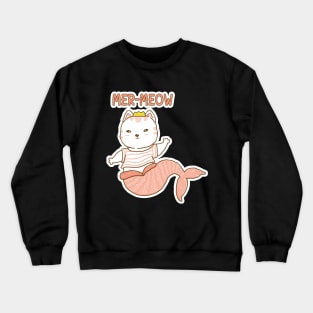 mer Cat Crewneck Sweatshirt